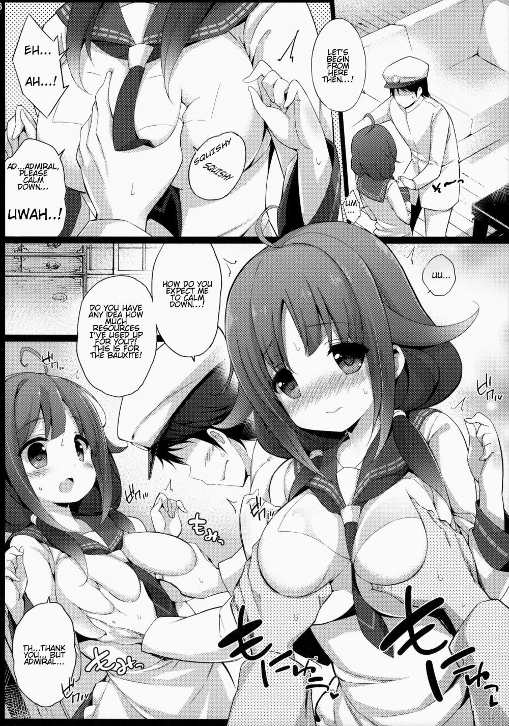 Hentai Manga Comic-I Want to do a Night Battle with Taigei-chan!-Read-5